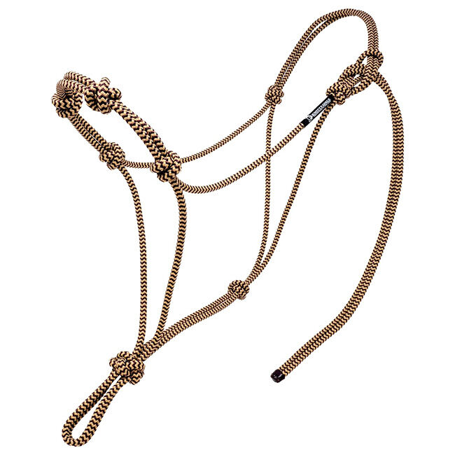 Knotty Girlz Stiff 4-Knot Halter - 1/4" Polyester Halter Cord image number null