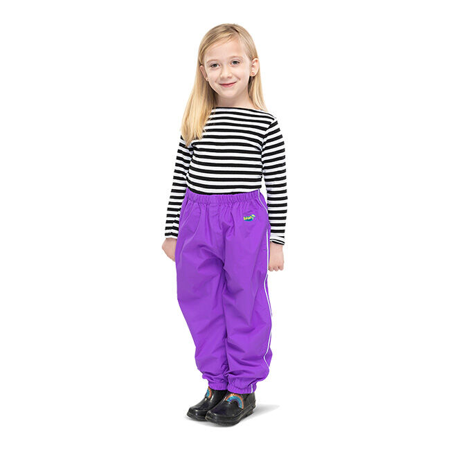 Splashy Kids' Rain Pants - Purple image number null