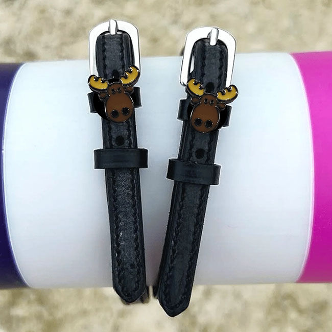 Dreamers & Schemers Spur Straps - Moose image number null