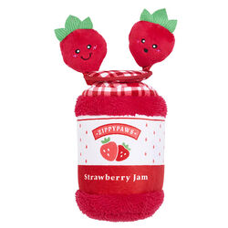 ZippyPaws Bungee Burrow - Strawberry Jam Jar
