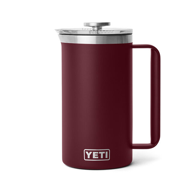 YETI Rambler 34 oz French Press - Wild Vine Red | The Cheshire Horse