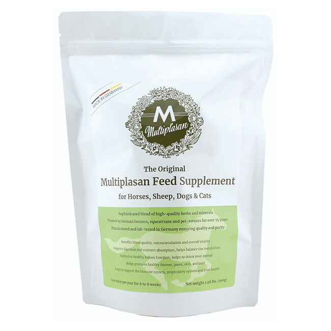 Multiplasan Feed Supplement for Horses, Sheep, Dogs & Cats - 1.98 lb image number null