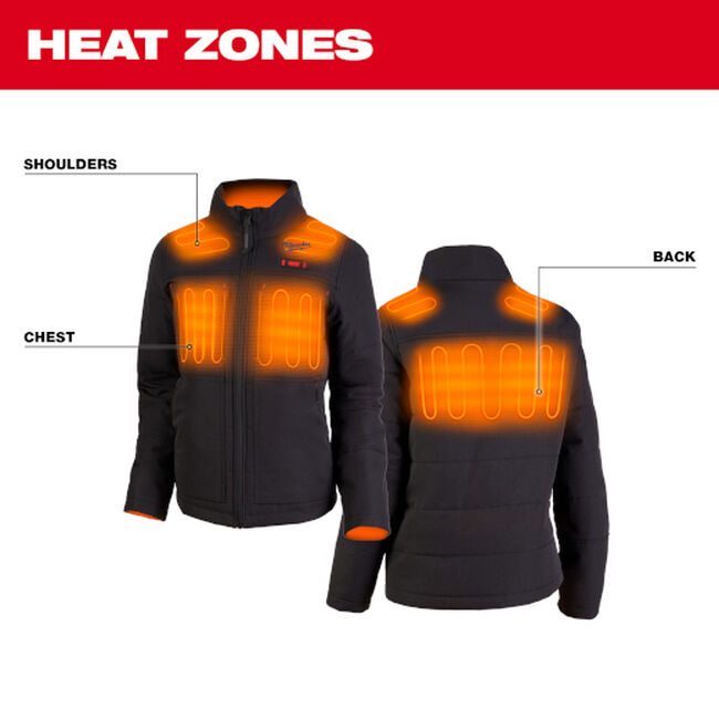 Milwaukee Women's M12 Heated AXIS Jacket - Black image number null