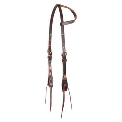 Classic Equine Rawhide Slip Ear Headstall