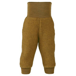 Engel Baby 100% Wool Fleece Pants - Saffron Melange
