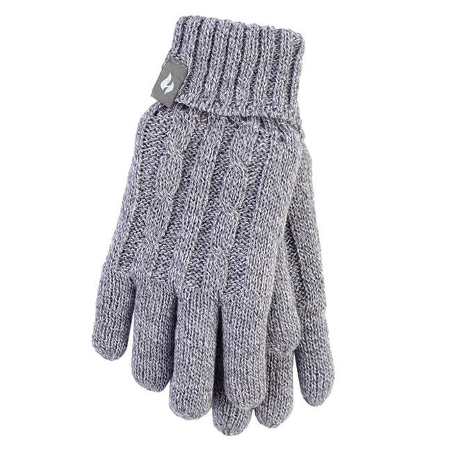Heat Holders Women's Amelia Gloves - Grey image number null
