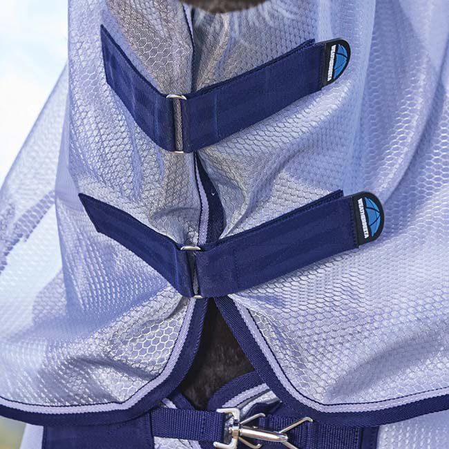 WeatherBeeta ComFiTec Hexi Shield Fly Sheet Combo - Silver/Navy/White image number null