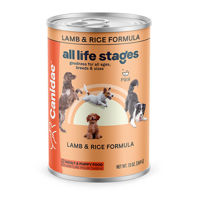 Canidae All Life Stages For All Dogs - Lamb & Rice Formula Canned Dog Food 13 oz image number null