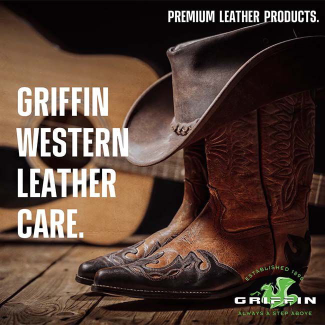 Griffin Shoe Care Western Boot Leather Conditioner - 8 oz image number null
