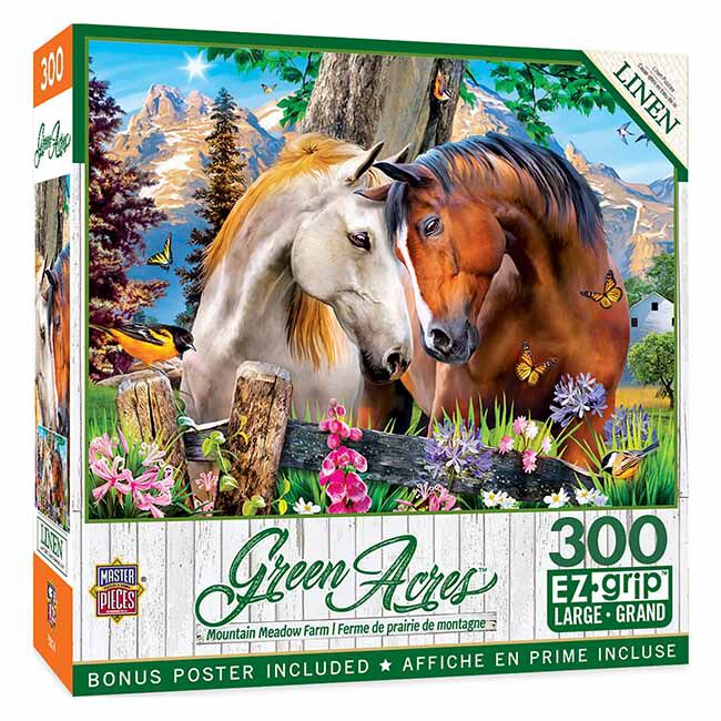 MasterPieces 300-Piece Green Acres Puzzle - Mountain Meadow image number null
