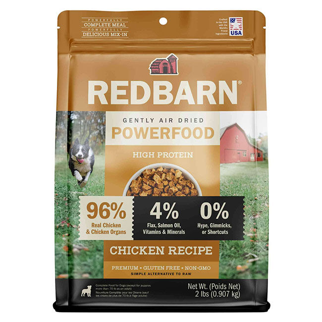 RedBarn Genty Air Dried Powerfood for Dogs - High Protein Chicken Recipe image number null