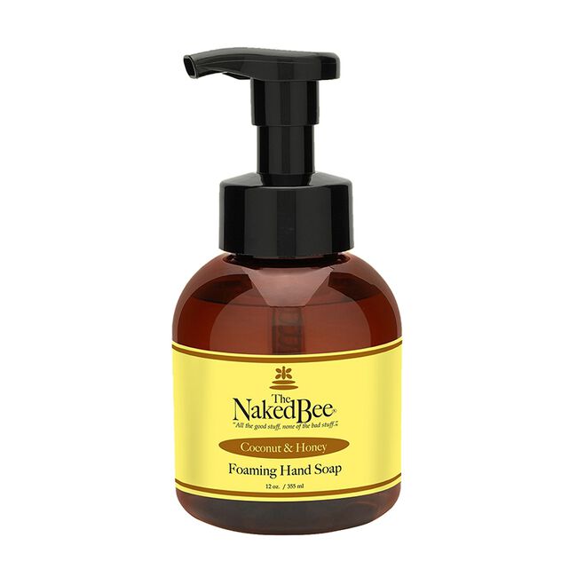 Naked Bee Foaming Soap - Coconut Honey - 14oz image number null