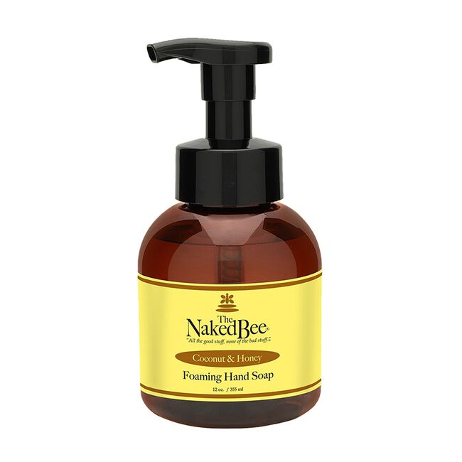 Naked Bee Foaming Soap - Coconut Honey - 14oz image number null
