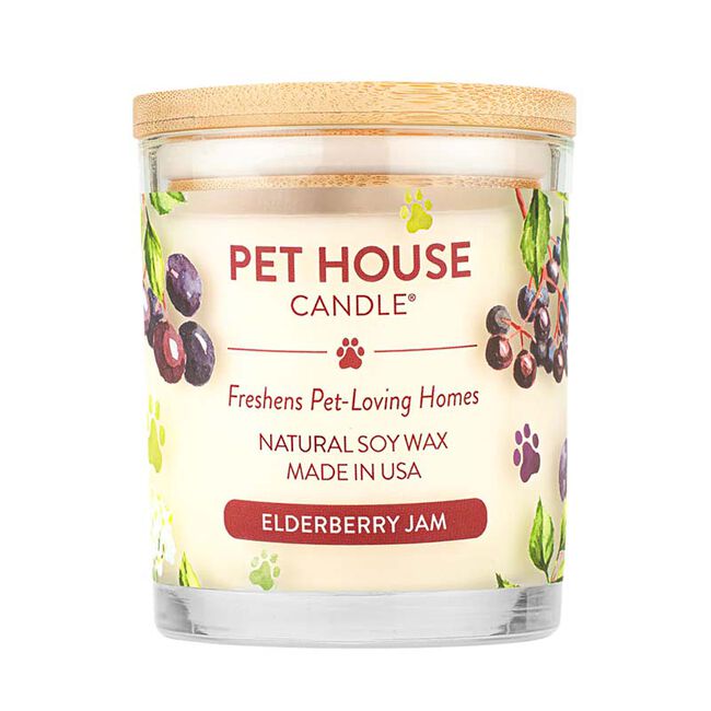 Pet House Candle Jar - Elderberry Jam image number null