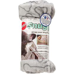 Ethical Pet Snuggler Patterned Dog Blanket - Bones