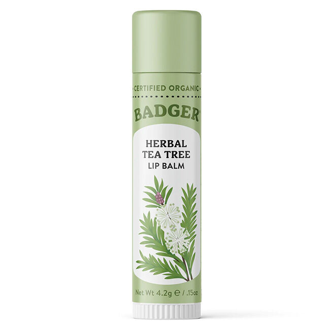 Badger Organic Herbal Lip Balm image number null