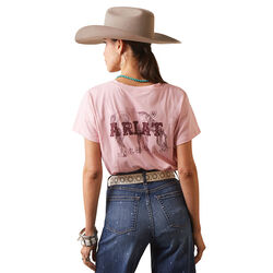 Ariat Women's Real Grazin' Tee - Coral Blush