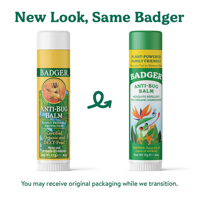 Badger Organic Anti-Bug Balm Stick image number null