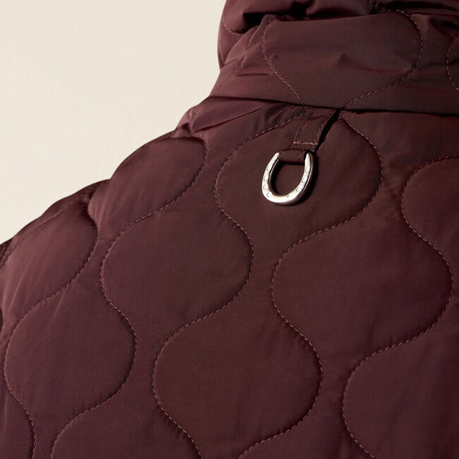 Ariat Women's Ashley 2.0 Insulated Vest - Chocolate Plum image number null