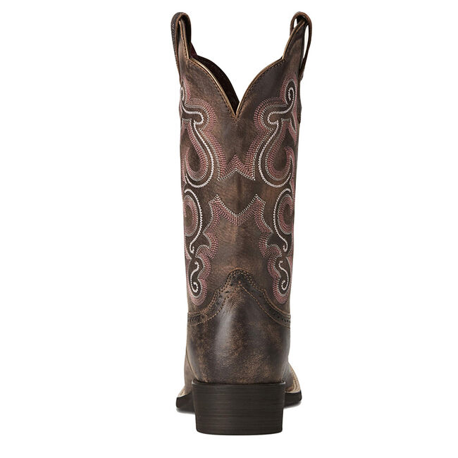 Ariat Women’s Quickdraw Western Boot - Tack Room Chocolate image number null