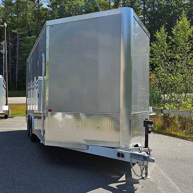 Used Edge Custom-Built Car Hauling Trailer - 8.5' x 18' image number null