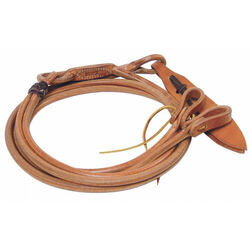 Professional's Choice Harness Leather Romal Reins with Waterloops