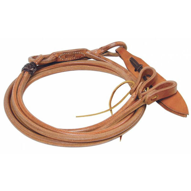 Professional's Choice Harness Leather Romal Reins with Waterloops image number null
