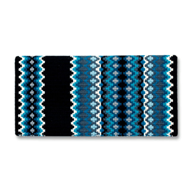 Mayatex Gemini Saddle Blanket - Ocean Blue image number null