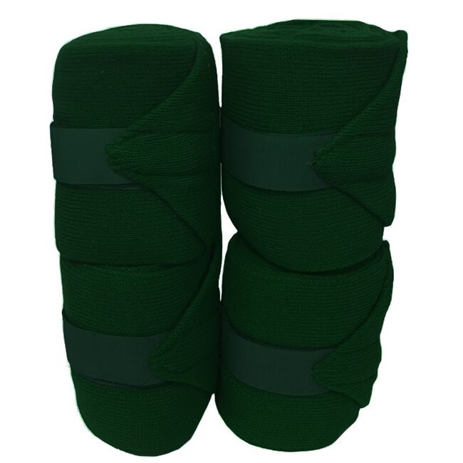 Jack's Acrylic Knit Stall Bandages - Forest Green image number null