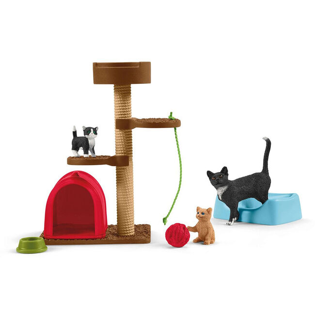 Schleich Playtime For Cats Toy image number null