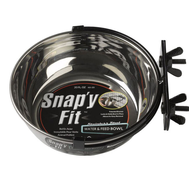 MidWest Snap'y Fit Water & Food Bowl image number null