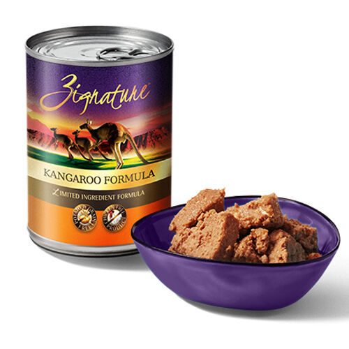 Zignature Wet Dog Food Kangaroo Formula 13 oz The Cheshire Horse