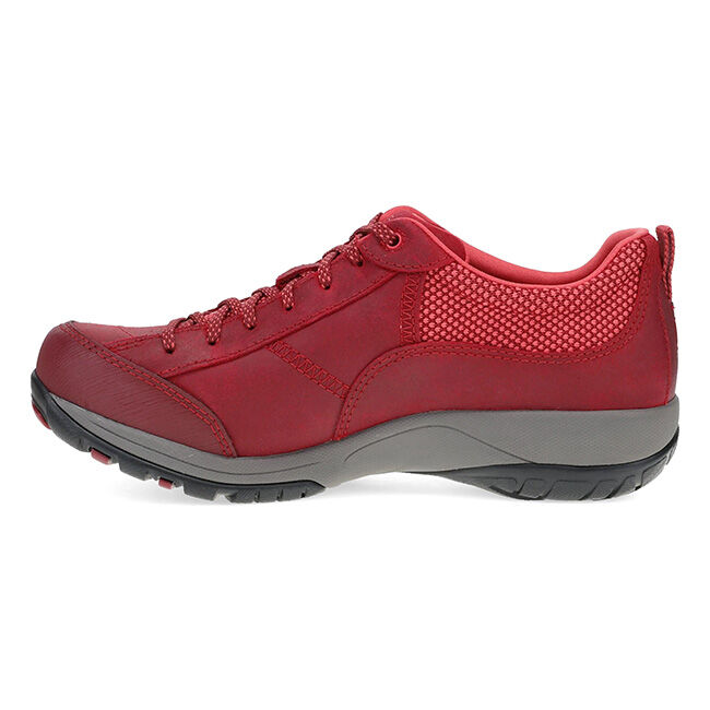 Dansko Women's Paisley Suede Waterproof Sneaker - Red image number null
