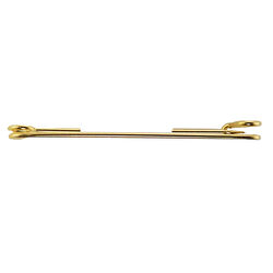 Finishing Touch of Kentucky Stock Pin - Plain Pin - 2" - Gold