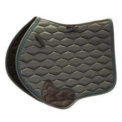 Shires ARMA Satin Jump Saddle Pad - Green