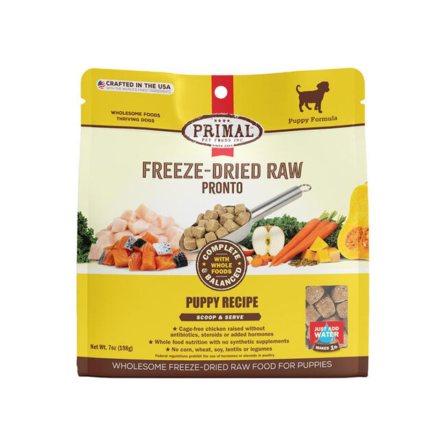 Primal Pronto Freeze-Dried Raw Dog Food - Puppy Recipe image number null
