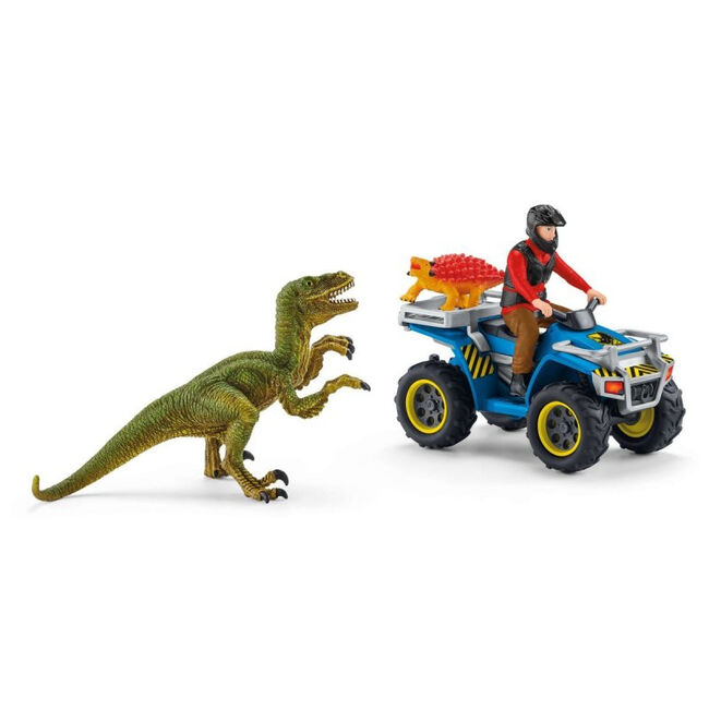 Schleich Quad Escape from Velociraptor image number null