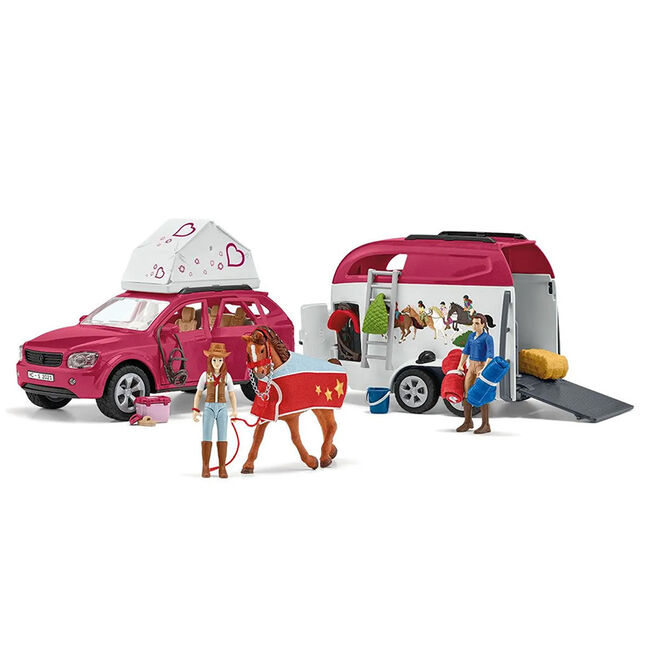 Schleich Horse Adventures with Car and Trailer image number null