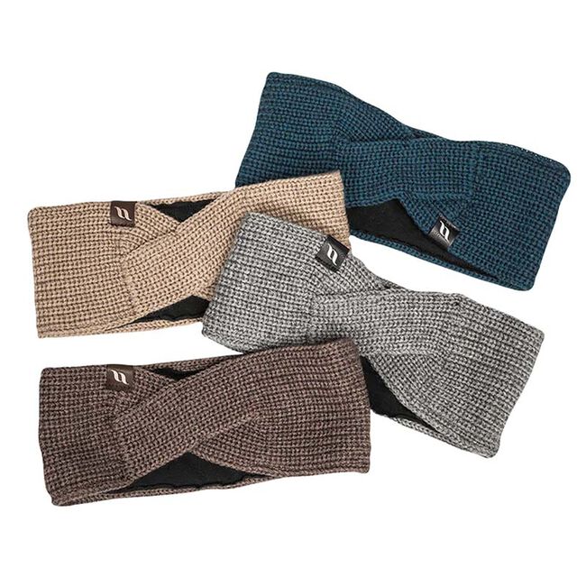 Back on Track Nora Wool Blend Knitted Twist Headband image number null