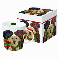 GT Reid Cozy Labradors Mug with Gift Box