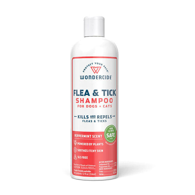 Wondercide Flea & Tick Shampoo for Dogs & Cats with Natural Essential Oils image number null