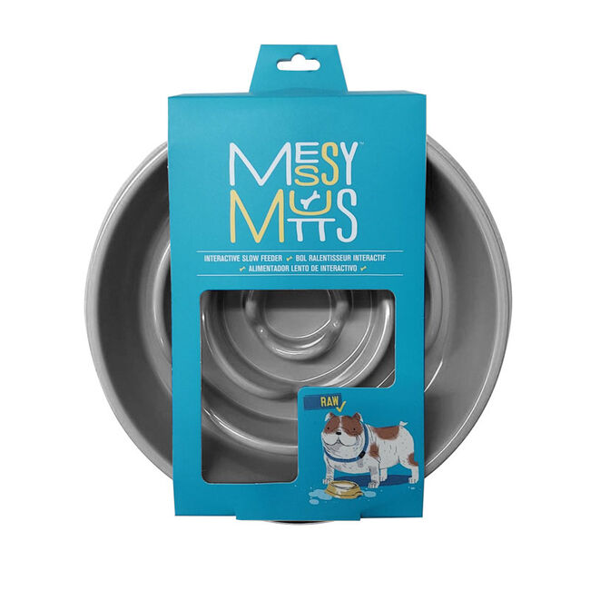 Messy Mutts 3-Cup Capacity Interactive Slow Feeder image number null