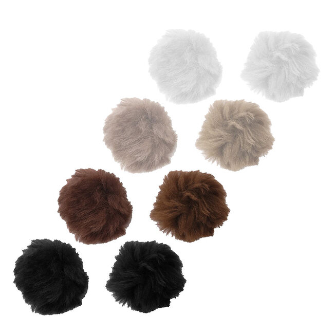 Fleeceworks Soft & Fuzzy Sheepskin Ear Plugs image number null