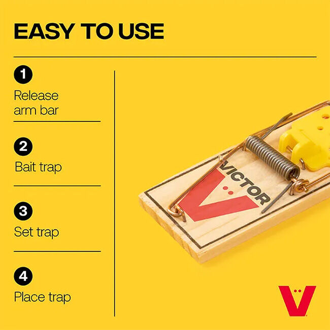 Victor Wide Pedal Mouse Traps - 2-Pack image number null