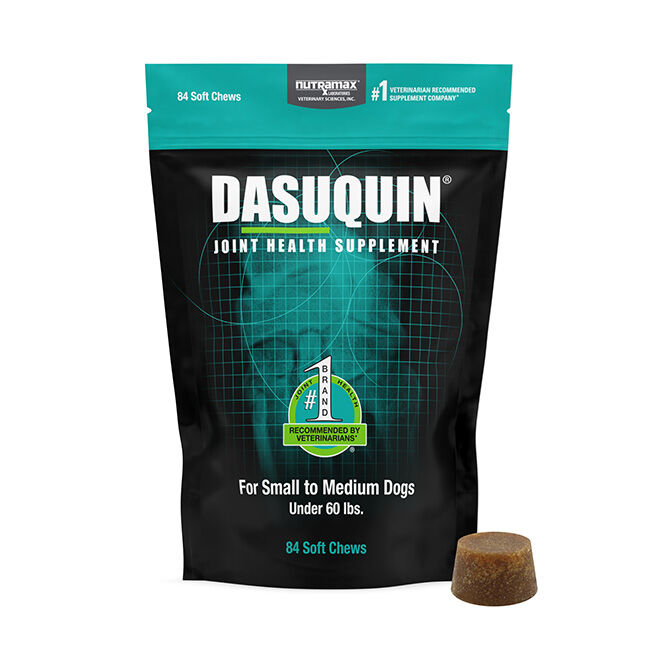 Nutramax Dasuquin for Small to Medium Dogs, Joint Health Supplement, Contains Glucosamine for Dogs, Plus Chondroitin, ASU and More, Supports Healthy Joints, Soft Chews image number null