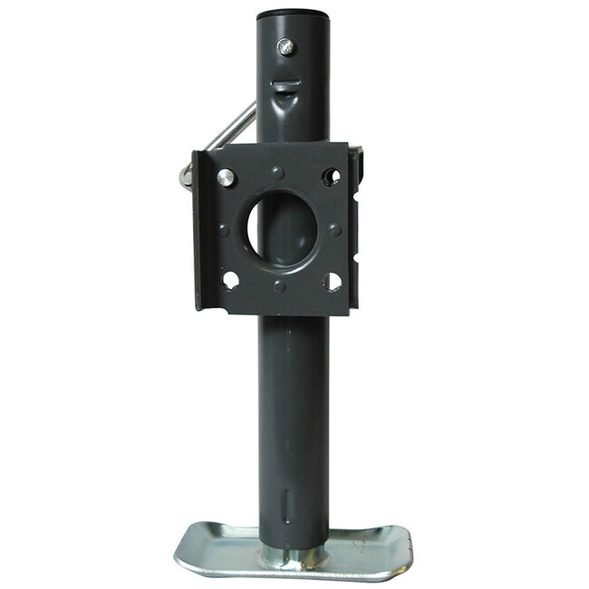 Bulldog Side Mount Round Trailer Jack - 2000 lb Capacity image number null