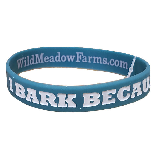Wild Meadow Farms Fur Baby Bands ""I Bark Because I Care""" image number null