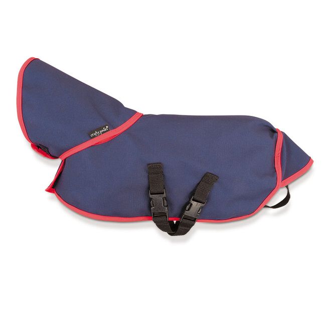 Crafty Ponies Turnout Rug With Hood - Navy image number null
