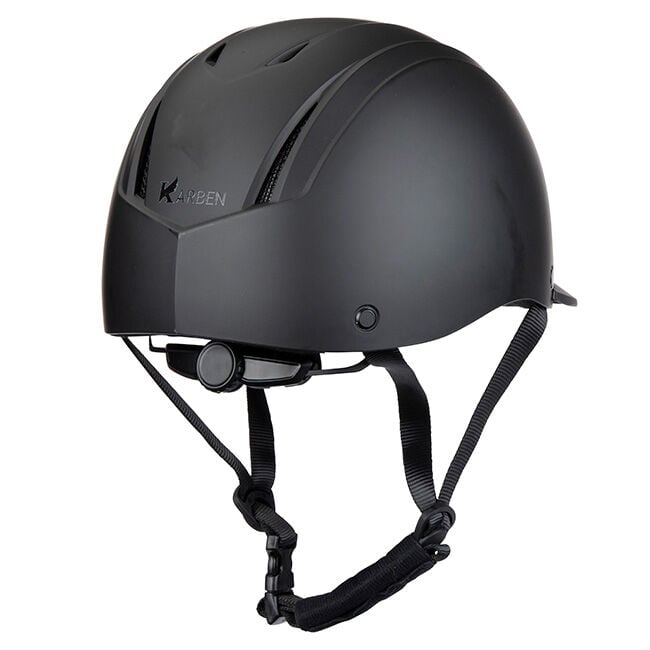Shires Karben Matteo Riding Helmet - Black image number null