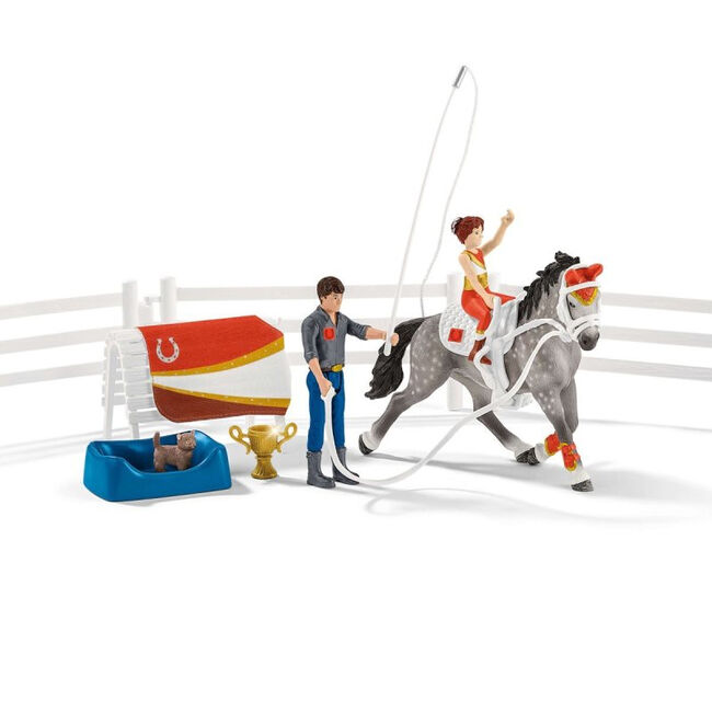 Schleich Horse Club Mia's Vaulting Set image number null